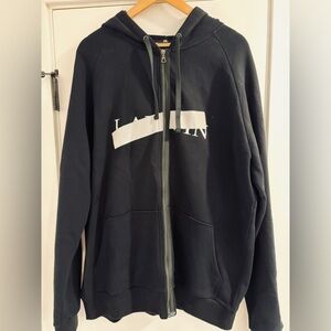 Lanvin Black Hoodie XXL